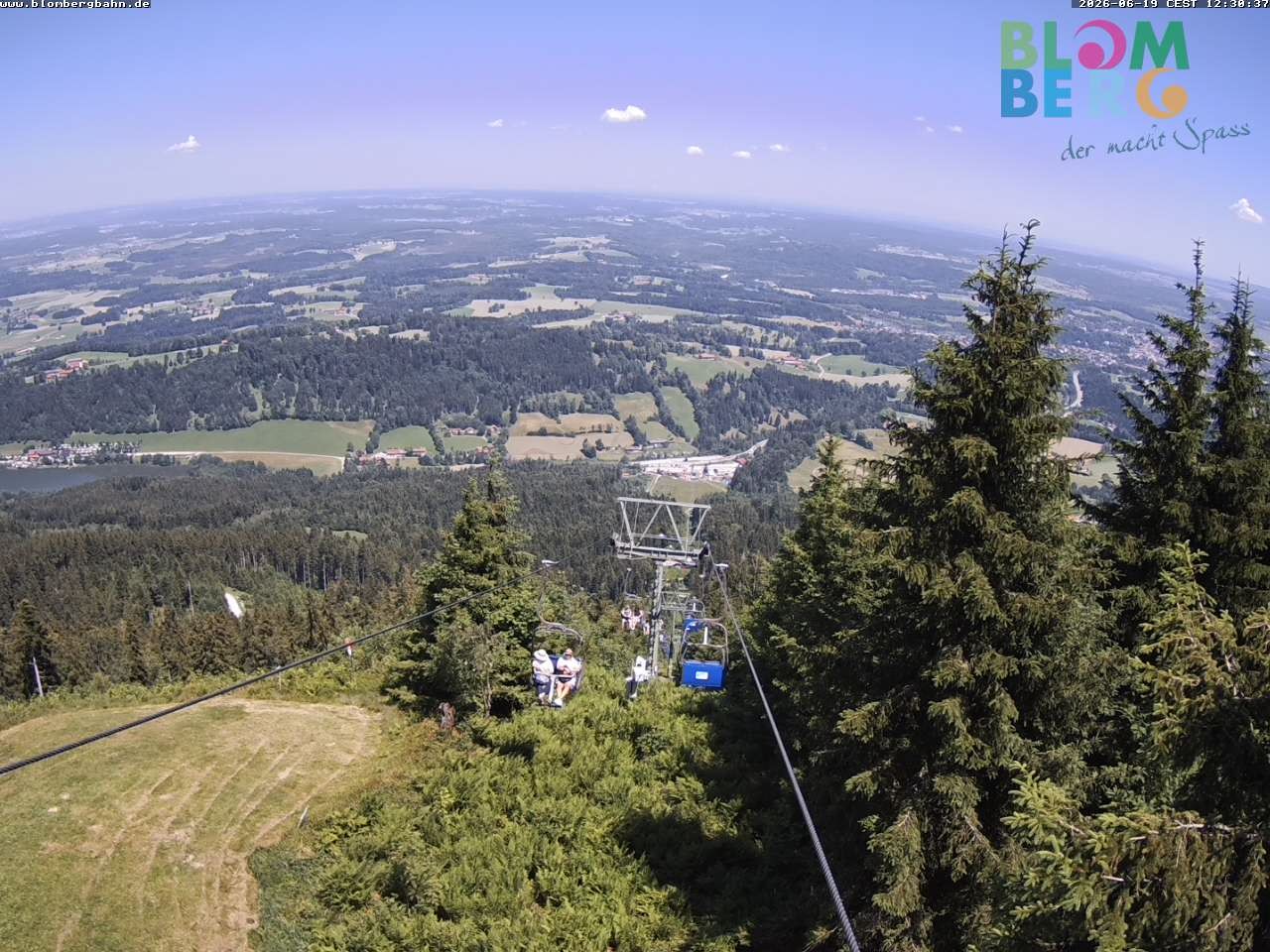 Archived image Webcam Blomberglift (Bavaria)