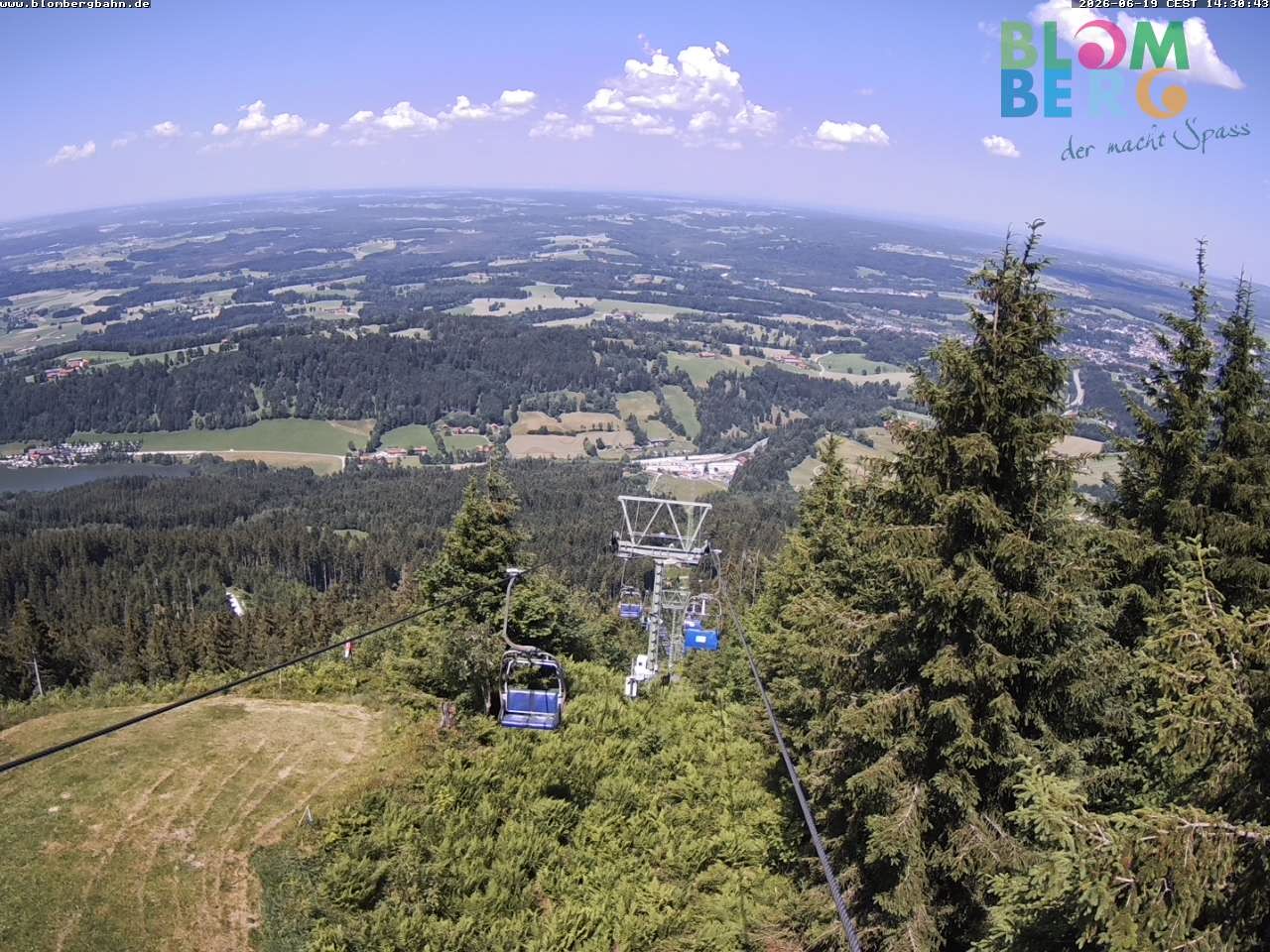 Archived image Webcam Blomberglift (Bavaria)