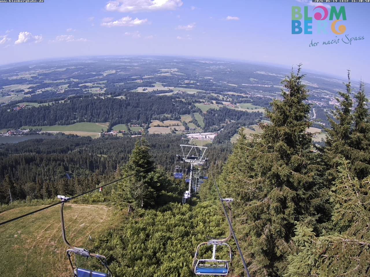 Archived image Webcam Blomberglift (Bavaria)