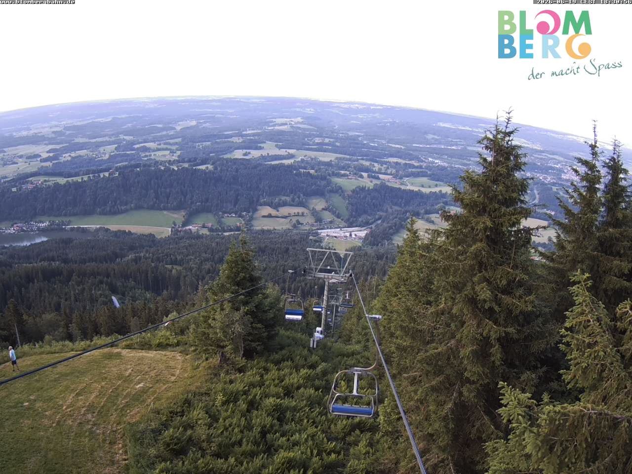 Archived image Webcam Blomberglift (Bavaria)