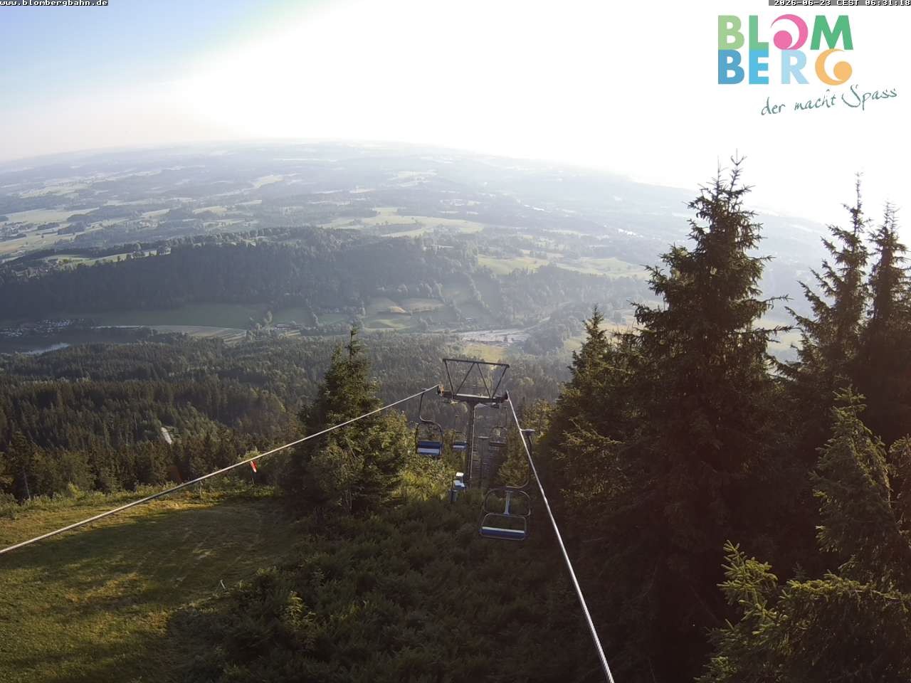 Archiv Foto Webcam Blomberglift (Bayern)