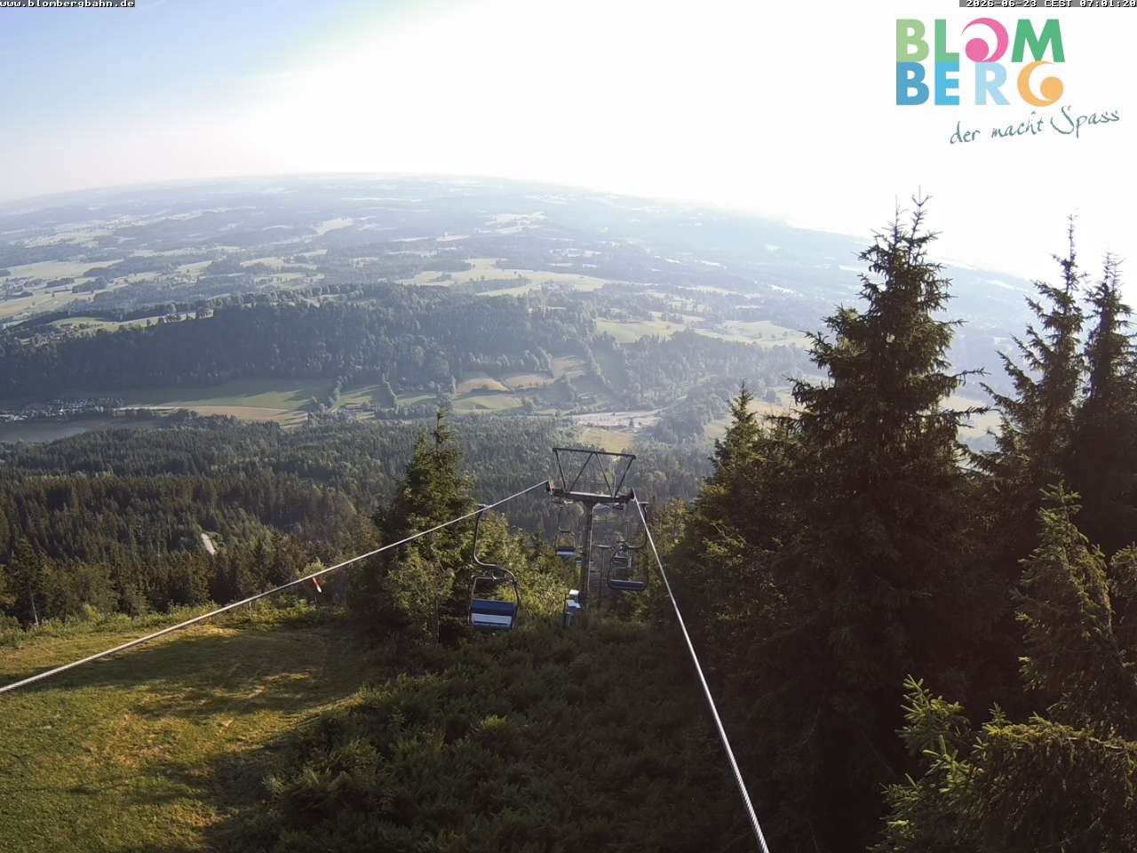Archiv Foto Webcam Blomberglift (Bayern)