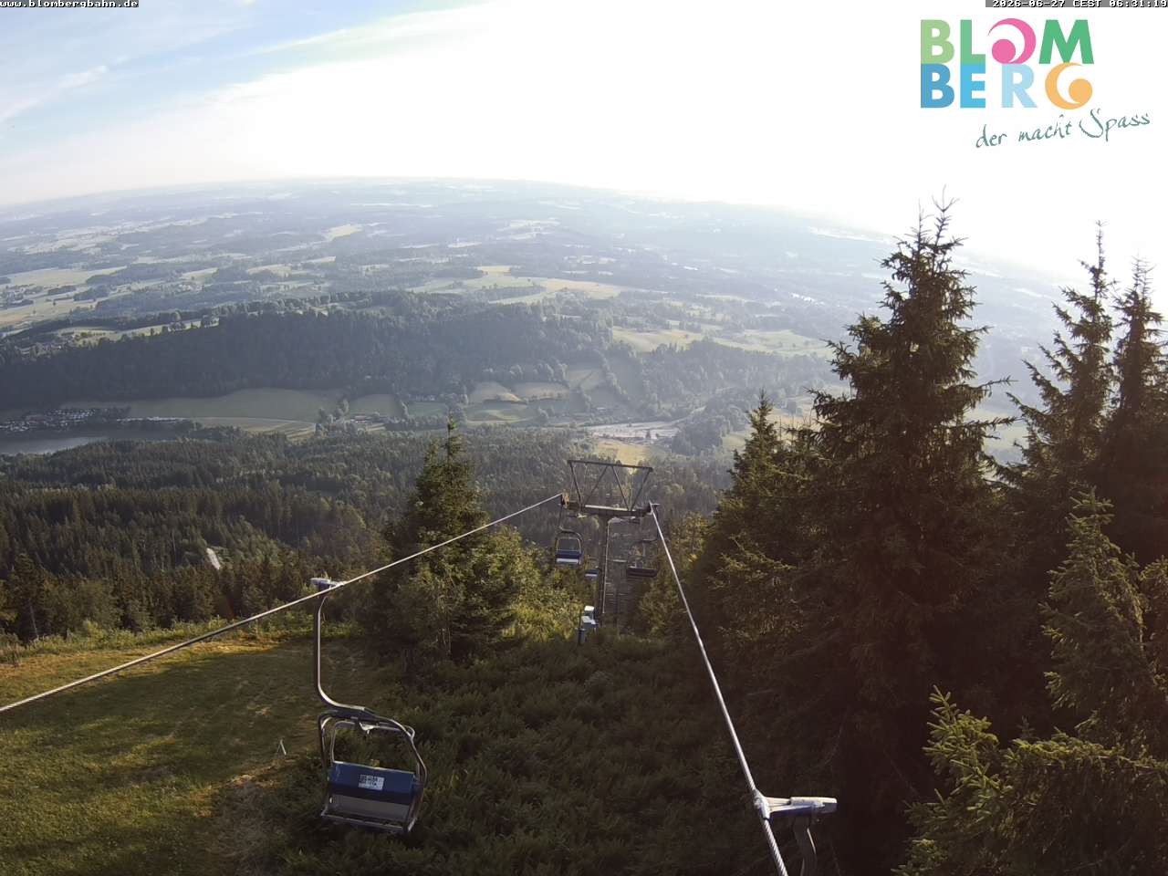 Archiv Foto Webcam Blomberglift (Bayern)