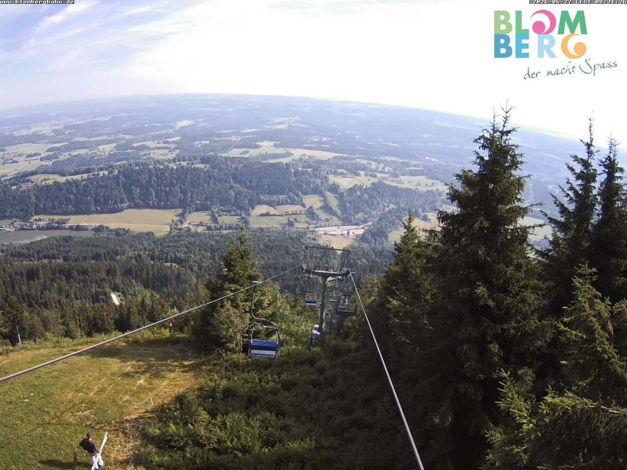 Archiv Foto Webcam Blomberglift (Bayern)