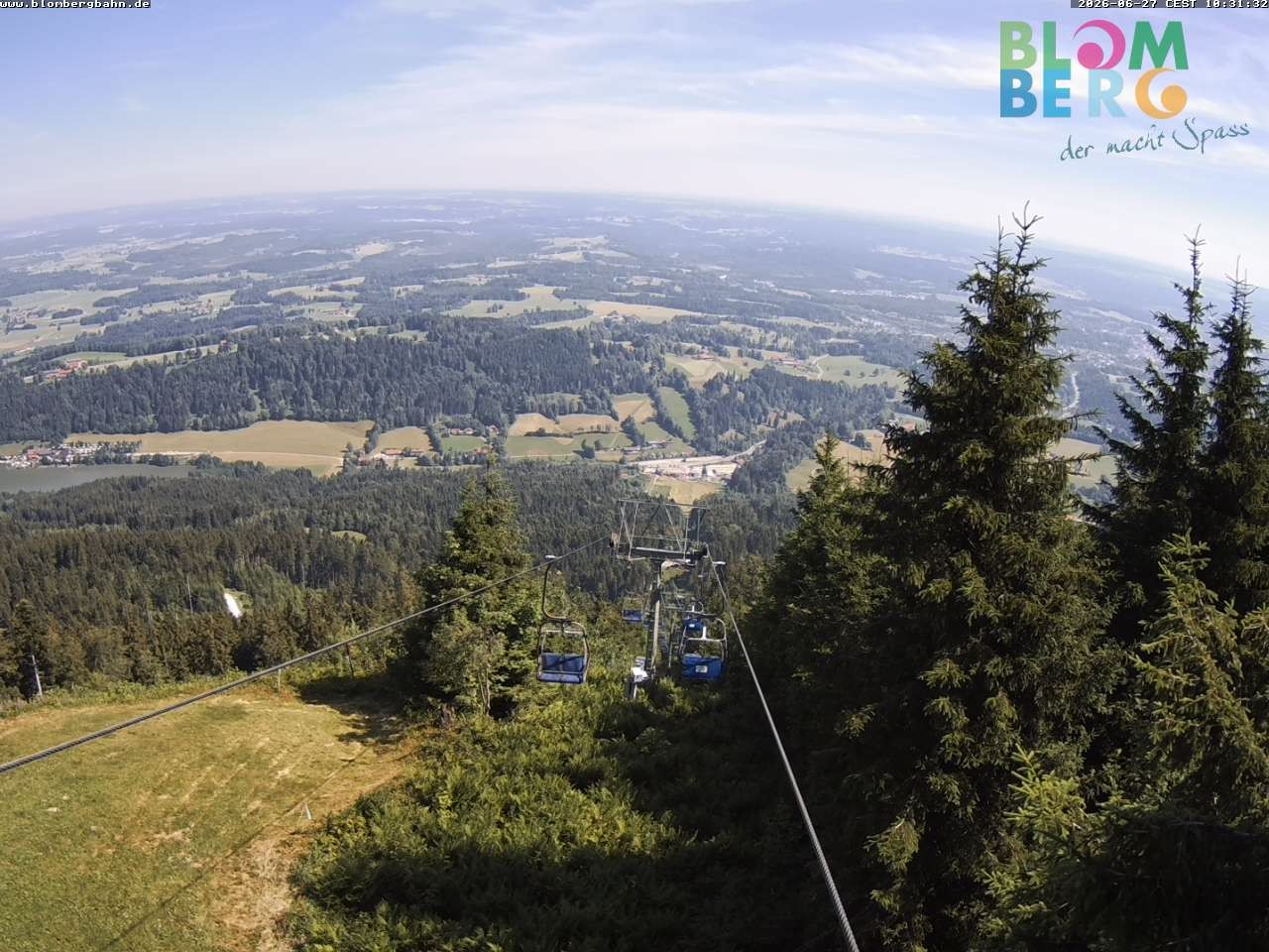 Archiv Foto Webcam Blomberglift (Bayern)