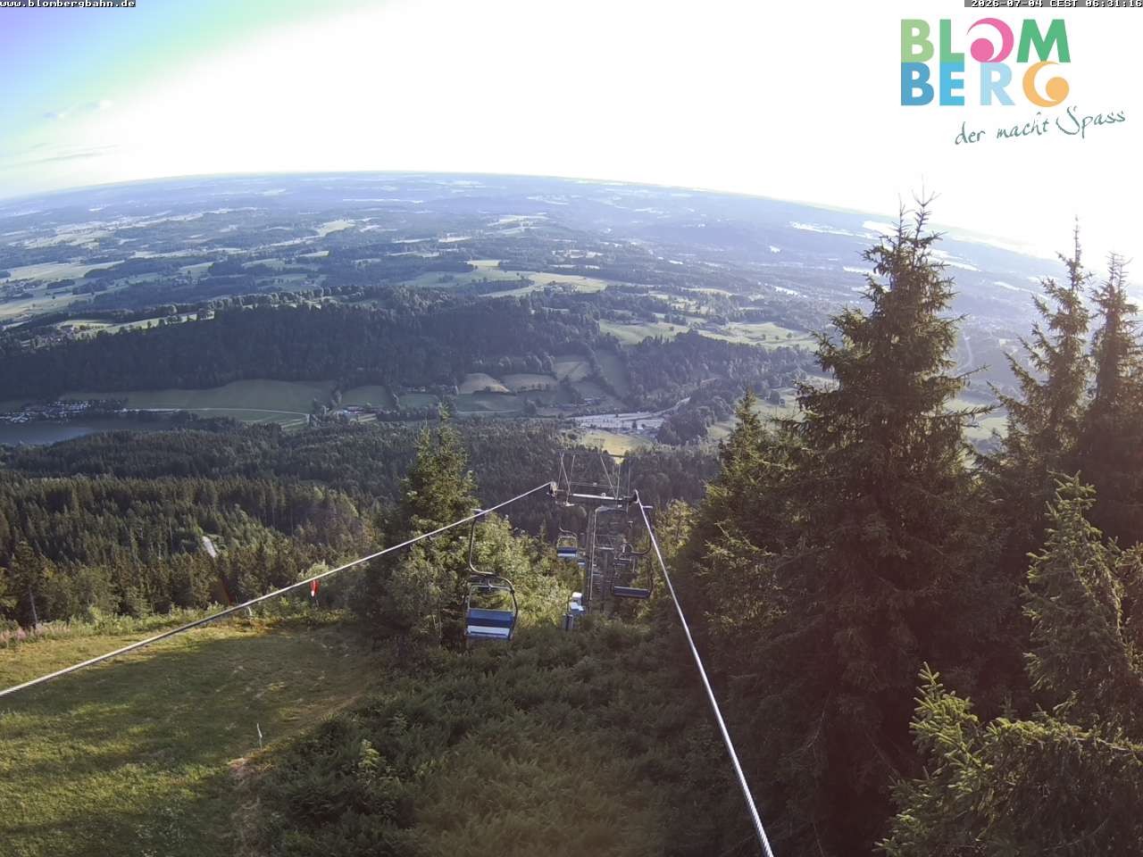 Archiv Foto Webcam Blomberglift (Bayern)