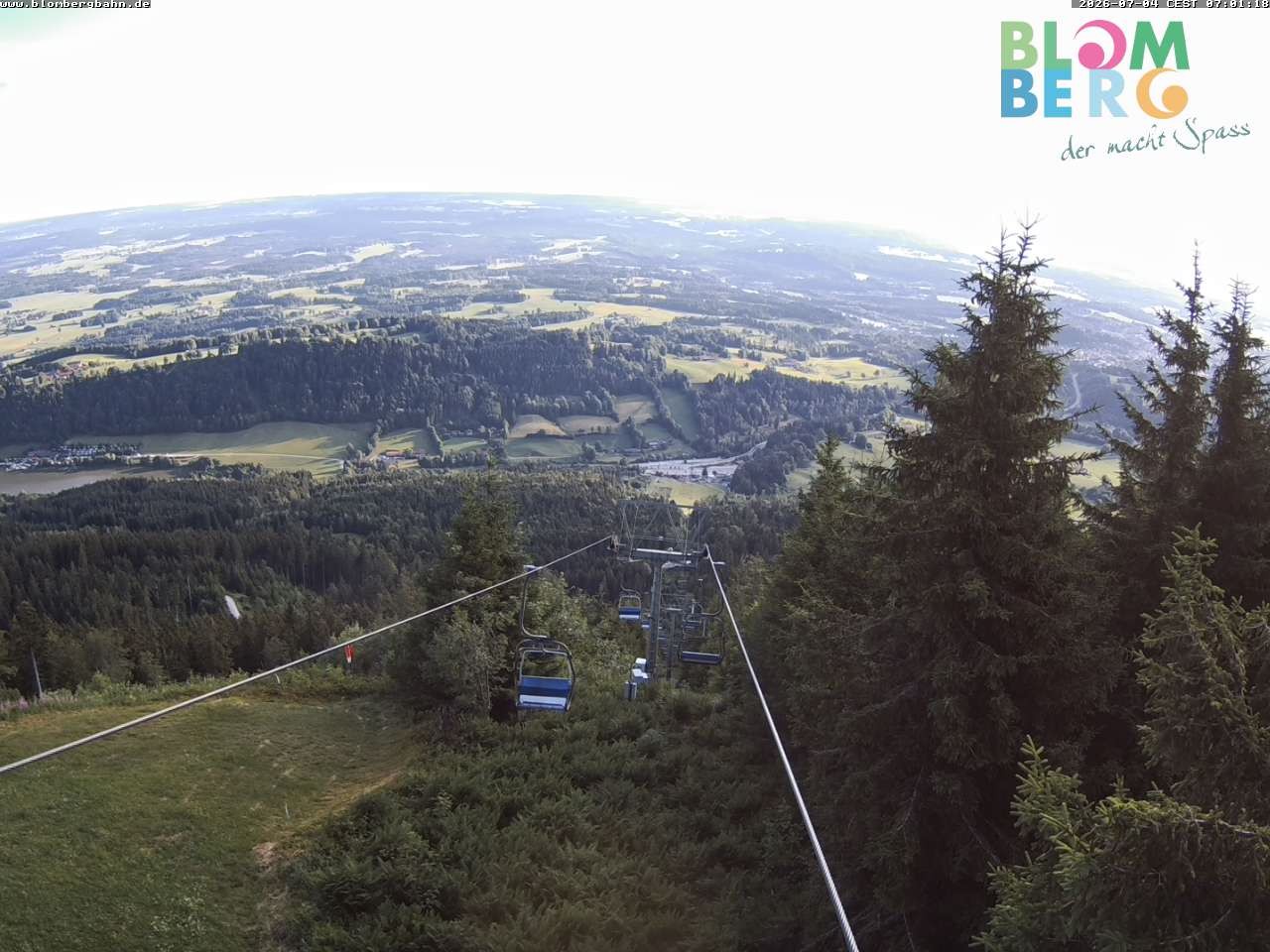 Archiv Foto Webcam Blomberglift (Bayern)