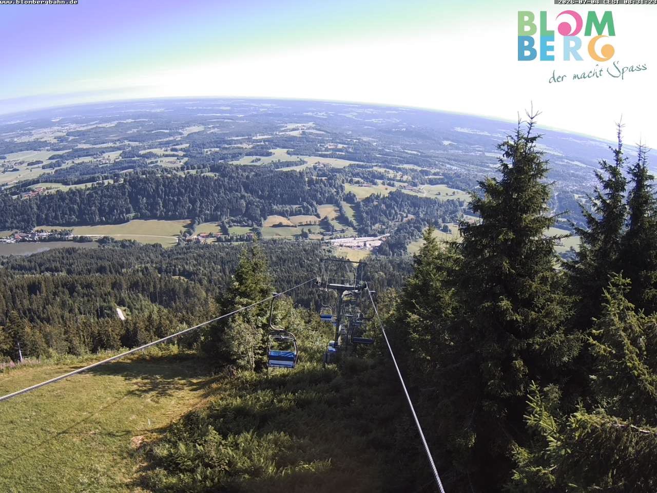 Archiv Foto Webcam Blomberglift (Bayern)