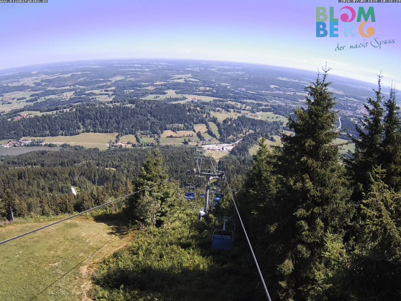 Archiv Foto Webcam Blomberglift (Bayern)