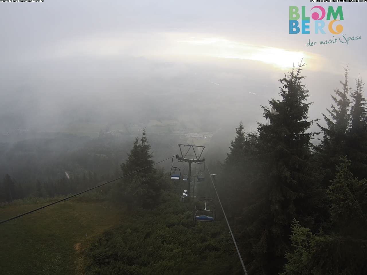 Archiv Foto Webcam Blomberglift (Bayern)