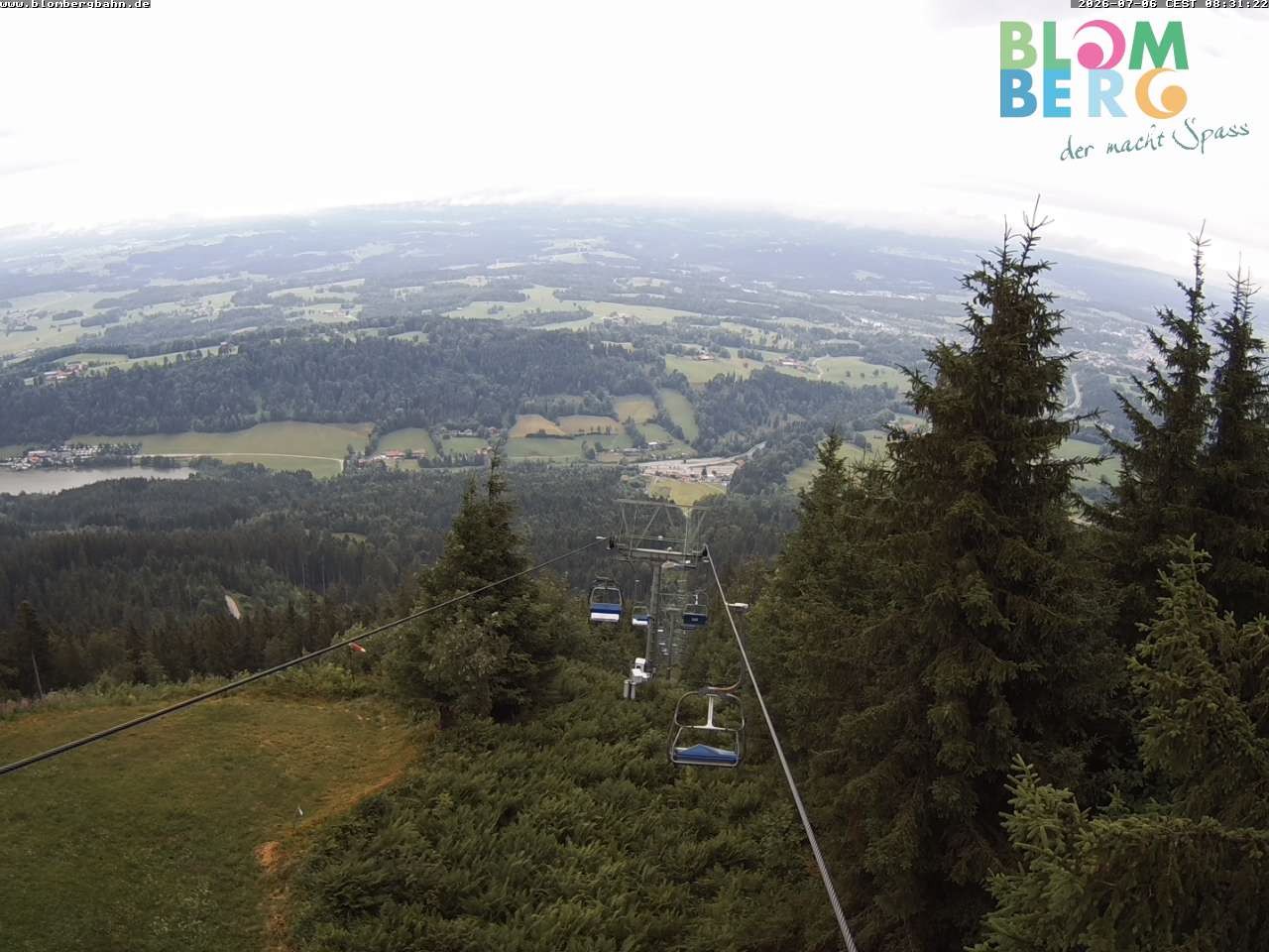 Archiv Foto Webcam Blomberglift (Bayern)