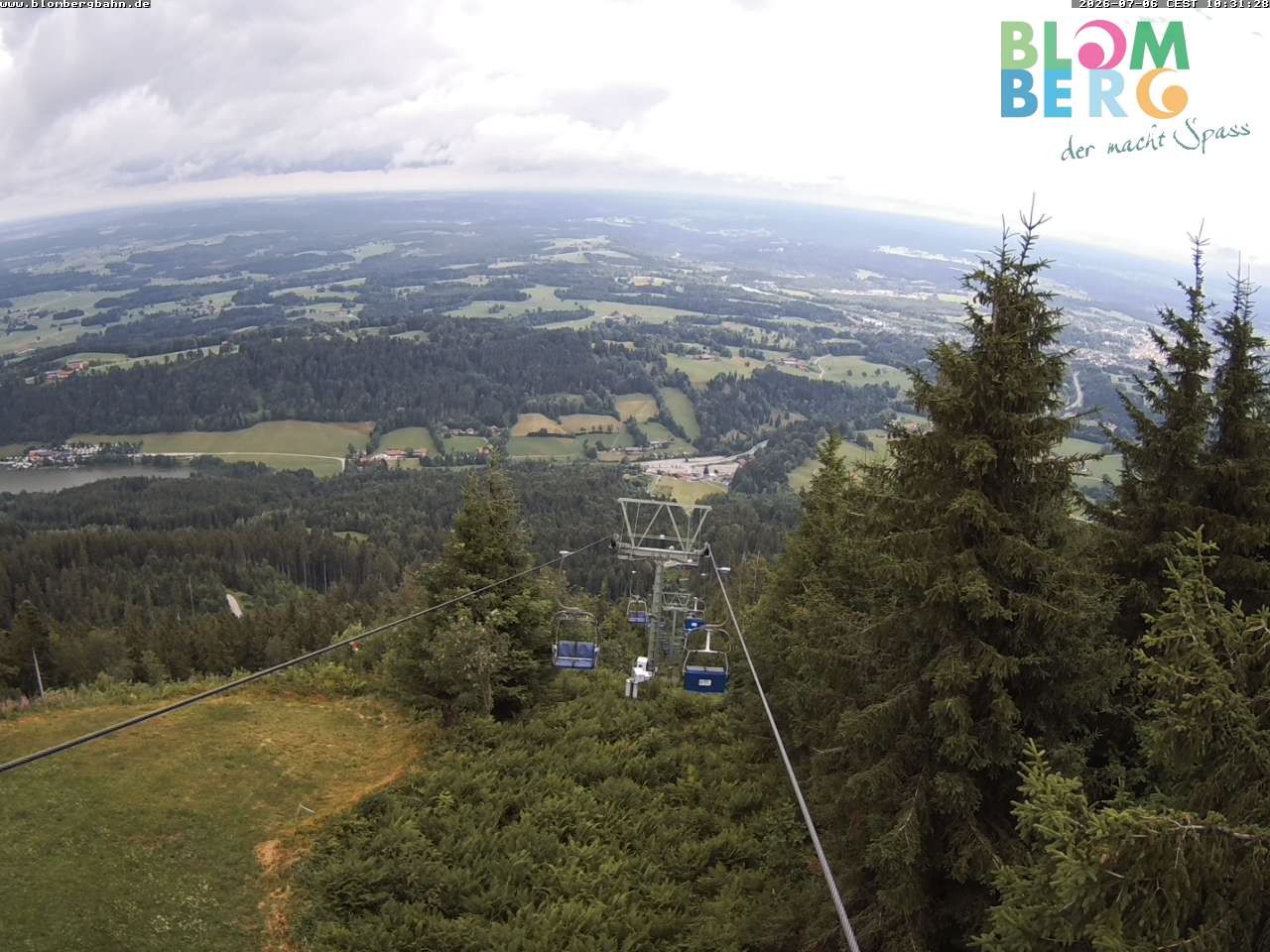 Archiv Foto Webcam Blomberglift (Bayern)