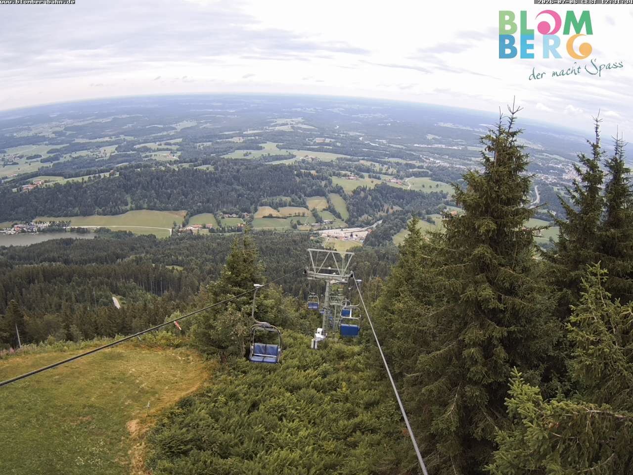 Archiv Foto Webcam Blomberglift (Bayern)
