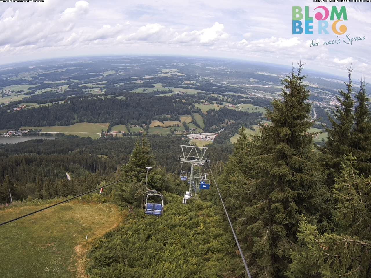 Archiv Foto Webcam Blomberglift (Bayern)