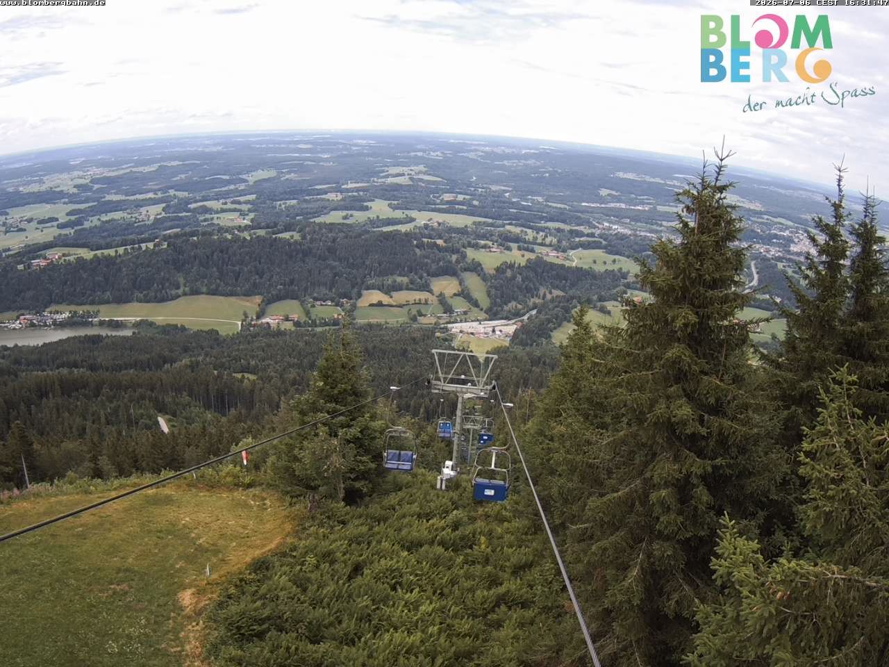 Archiv Foto Webcam Blomberglift (Bayern)
