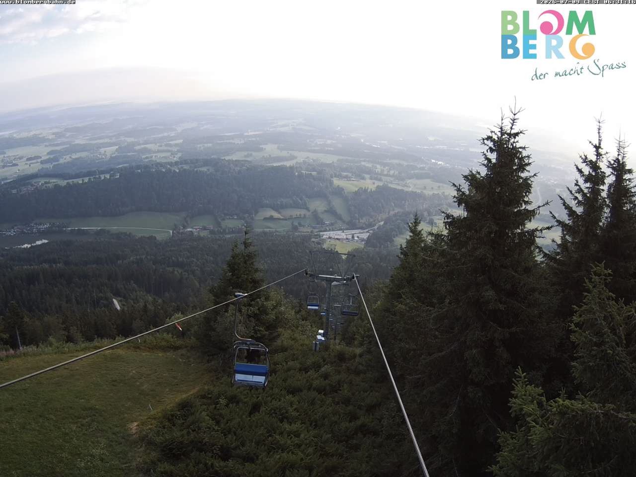 Archiv Foto Webcam Blomberglift (Bayern)