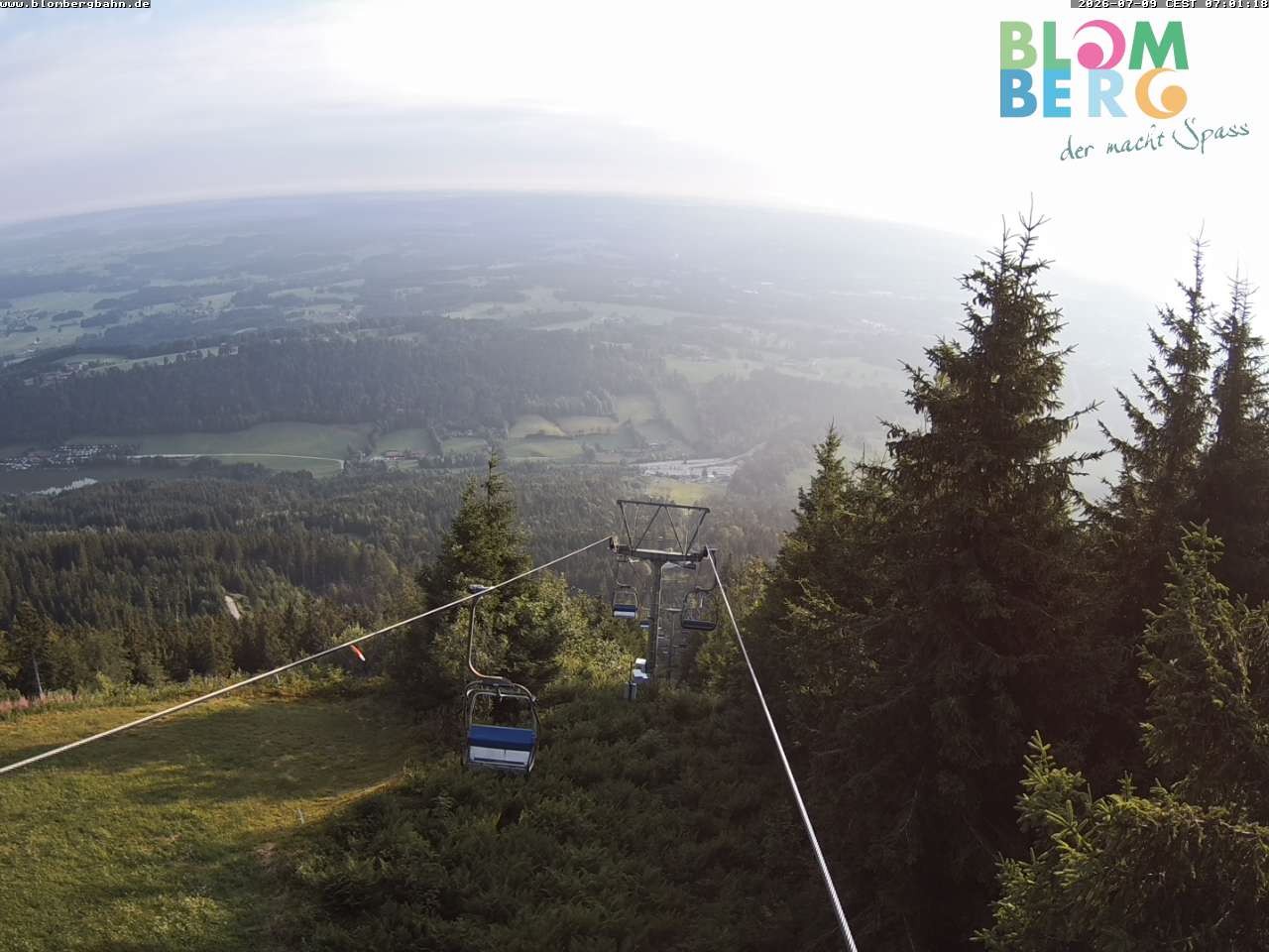 Archiv Foto Webcam Blomberglift (Bayern)