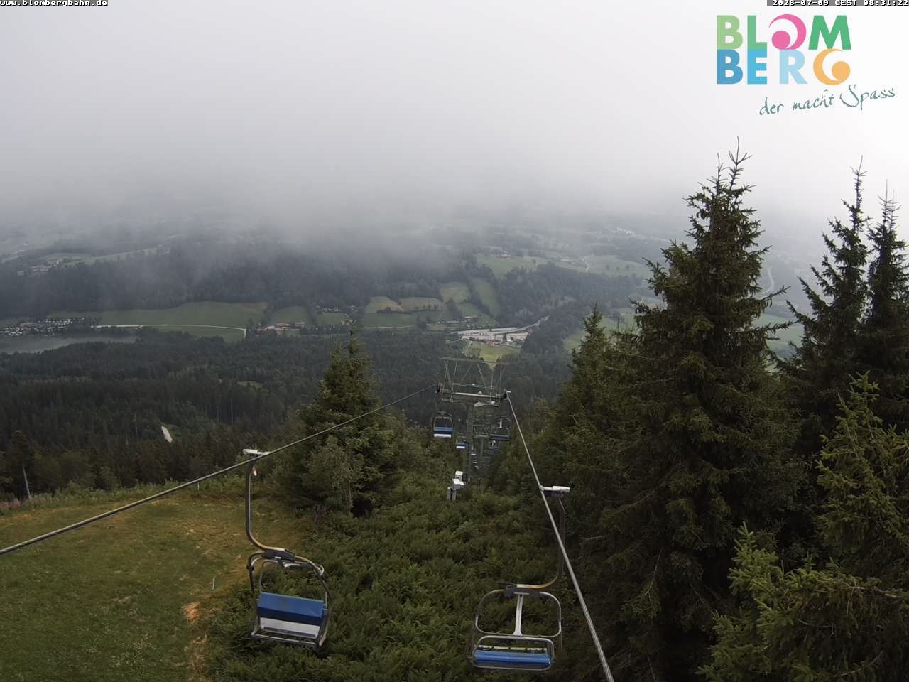 Archiv Foto Webcam Blomberglift (Bayern)