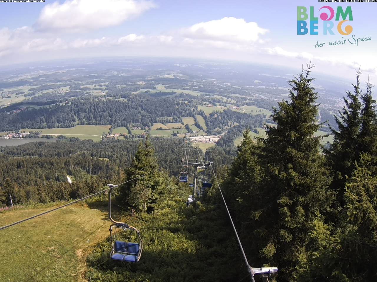 Archiv Foto Webcam Blomberglift (Bayern)