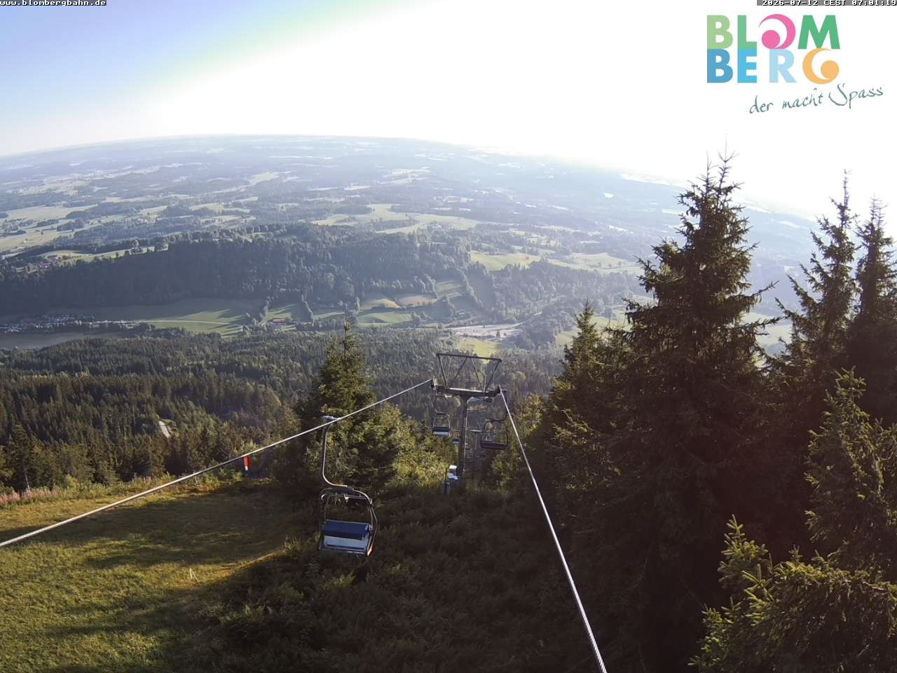 Archived image Webcam Blomberglift (Bavaria)