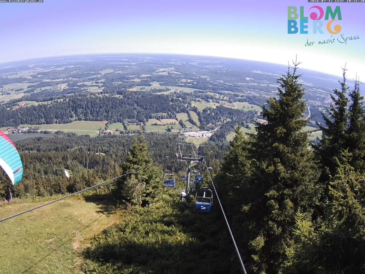 Archived image Webcam Blomberglift (Bavaria)