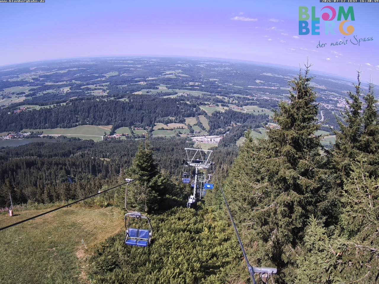 Archived image Webcam Blomberglift (Bavaria)