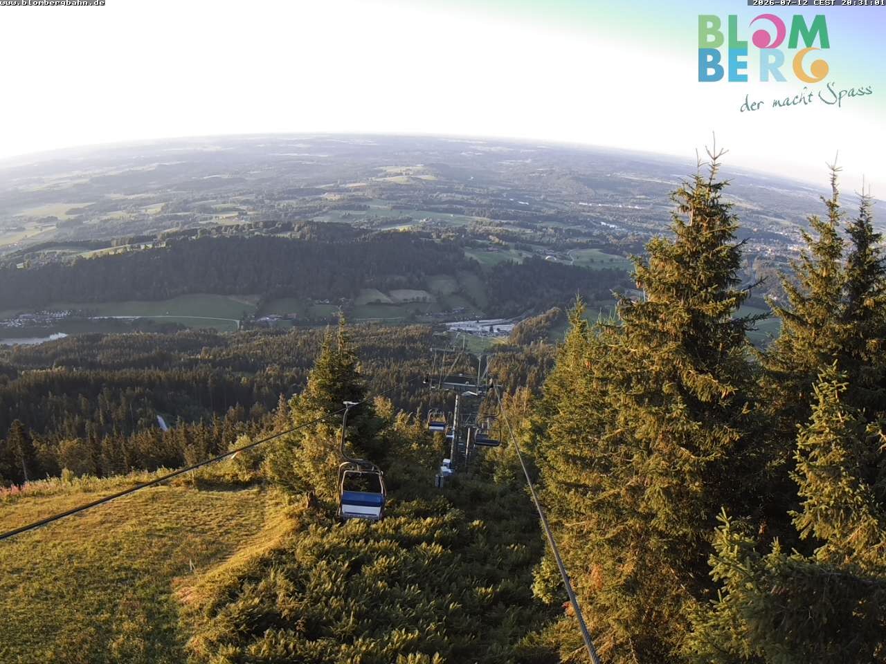 Archived image Webcam Blomberglift (Bavaria)
