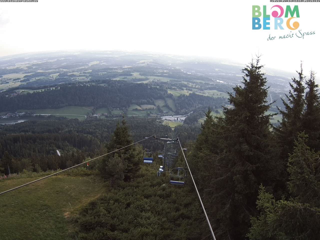 Archiv Foto Webcam Blomberglift (Bayern)