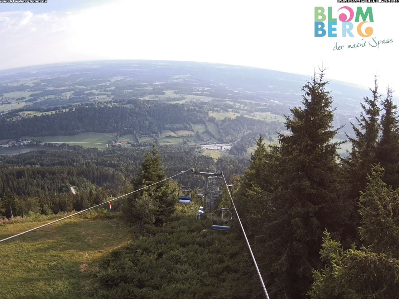 Archiv Foto Webcam Blomberglift (Bayern)