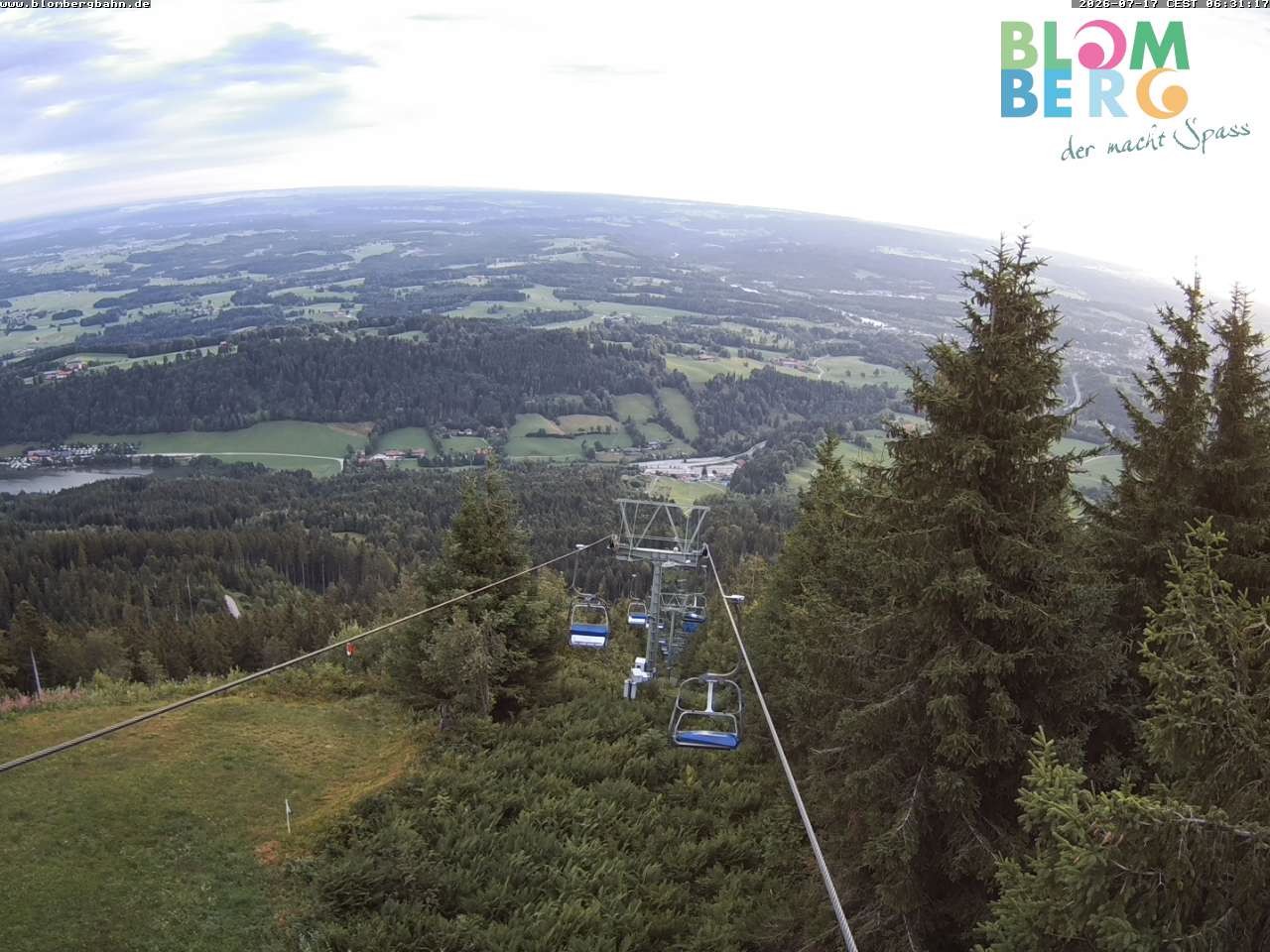 Archiv Foto Webcam Blomberglift (Bayern)