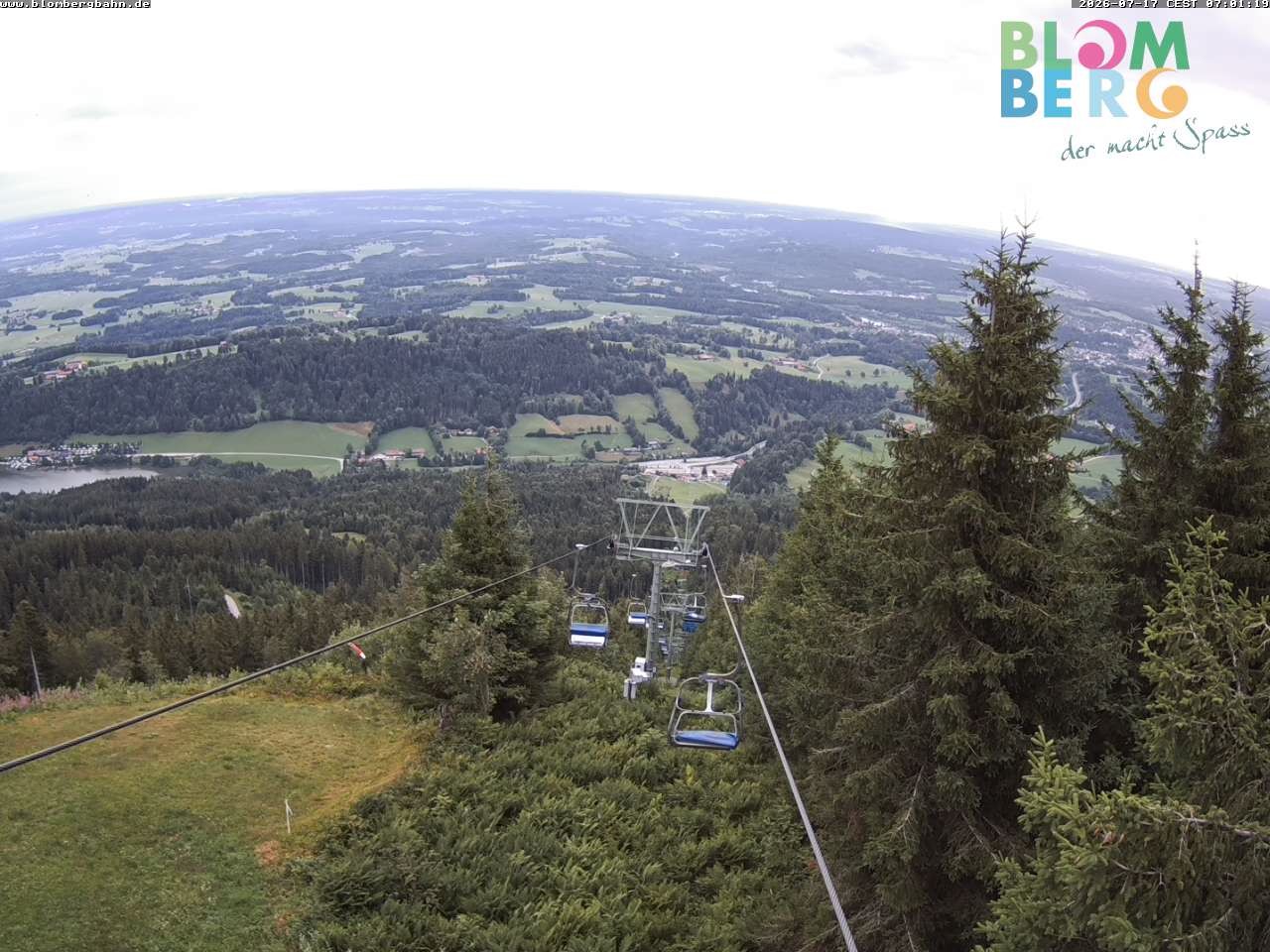 Archiv Foto Webcam Blomberglift (Bayern)