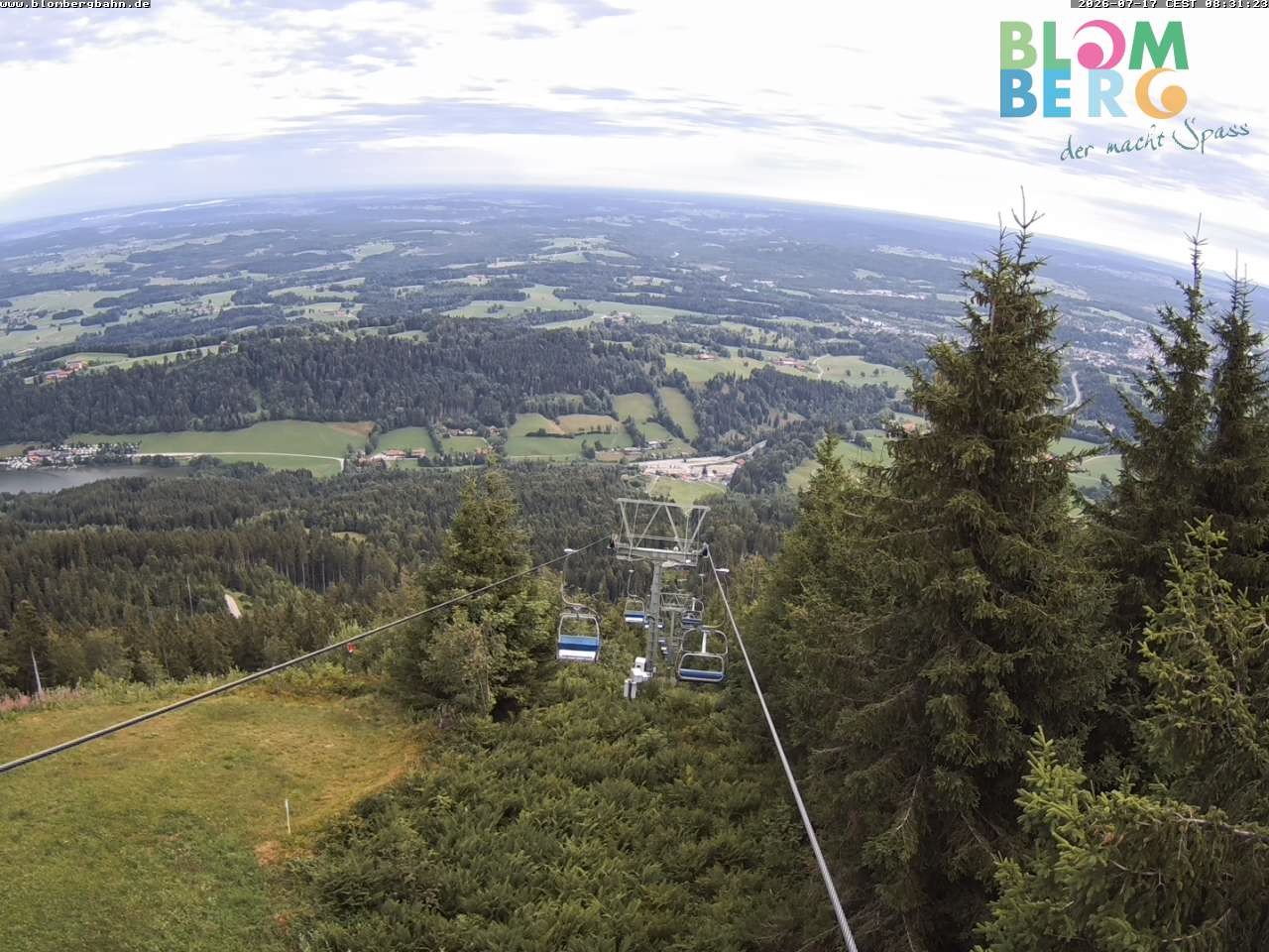 Archiv Foto Webcam Blomberglift (Bayern)