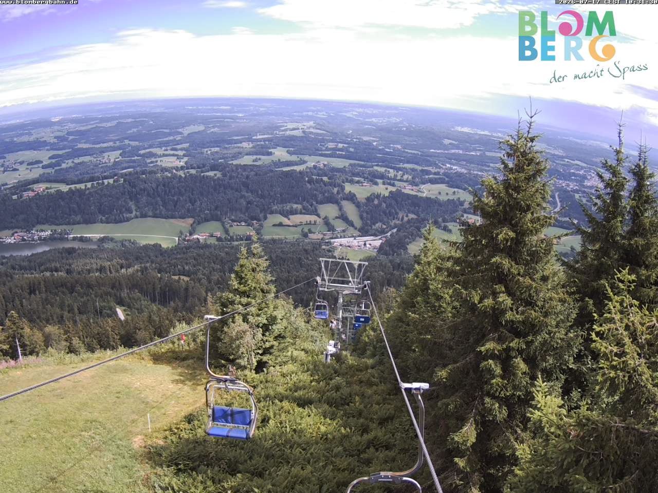 Archiv Foto Webcam Blomberglift (Bayern)