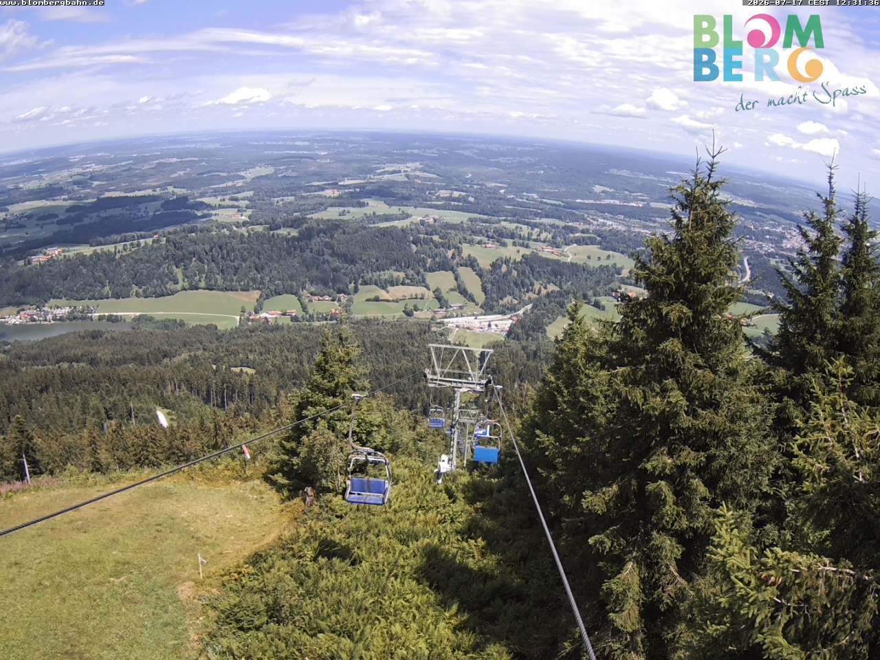 Archiv Foto Webcam Blomberglift (Bayern)