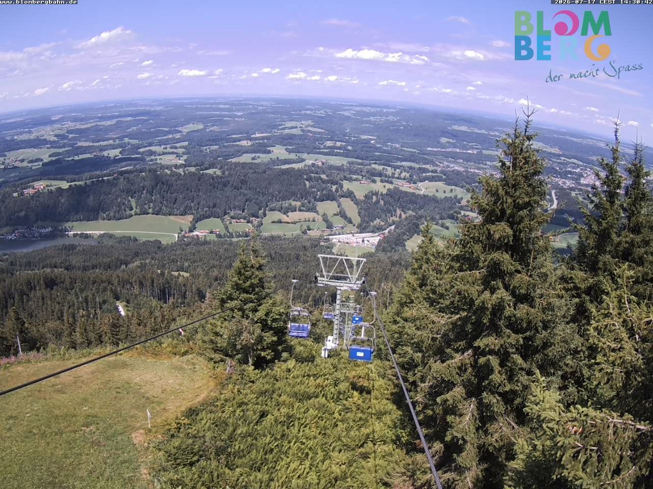Archiv Foto Webcam Blomberglift (Bayern)