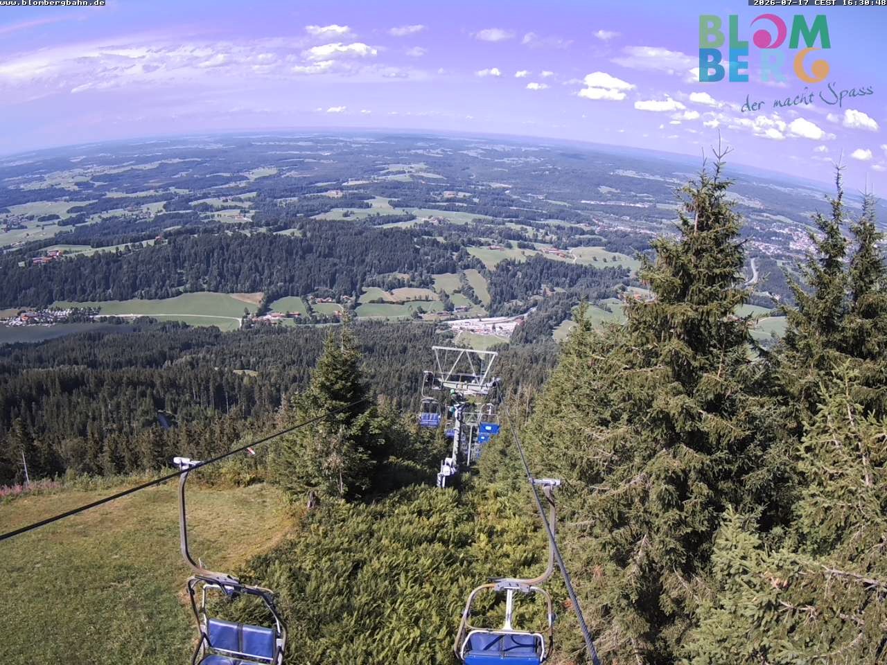 Archiv Foto Webcam Blomberglift (Bayern)