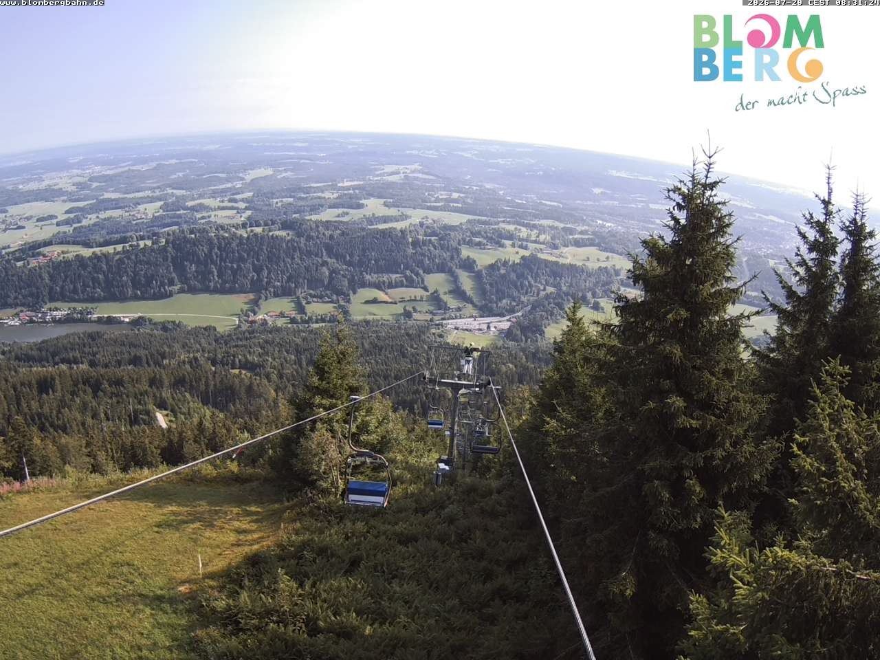 Archived image Webcam Blomberglift (Bavaria)