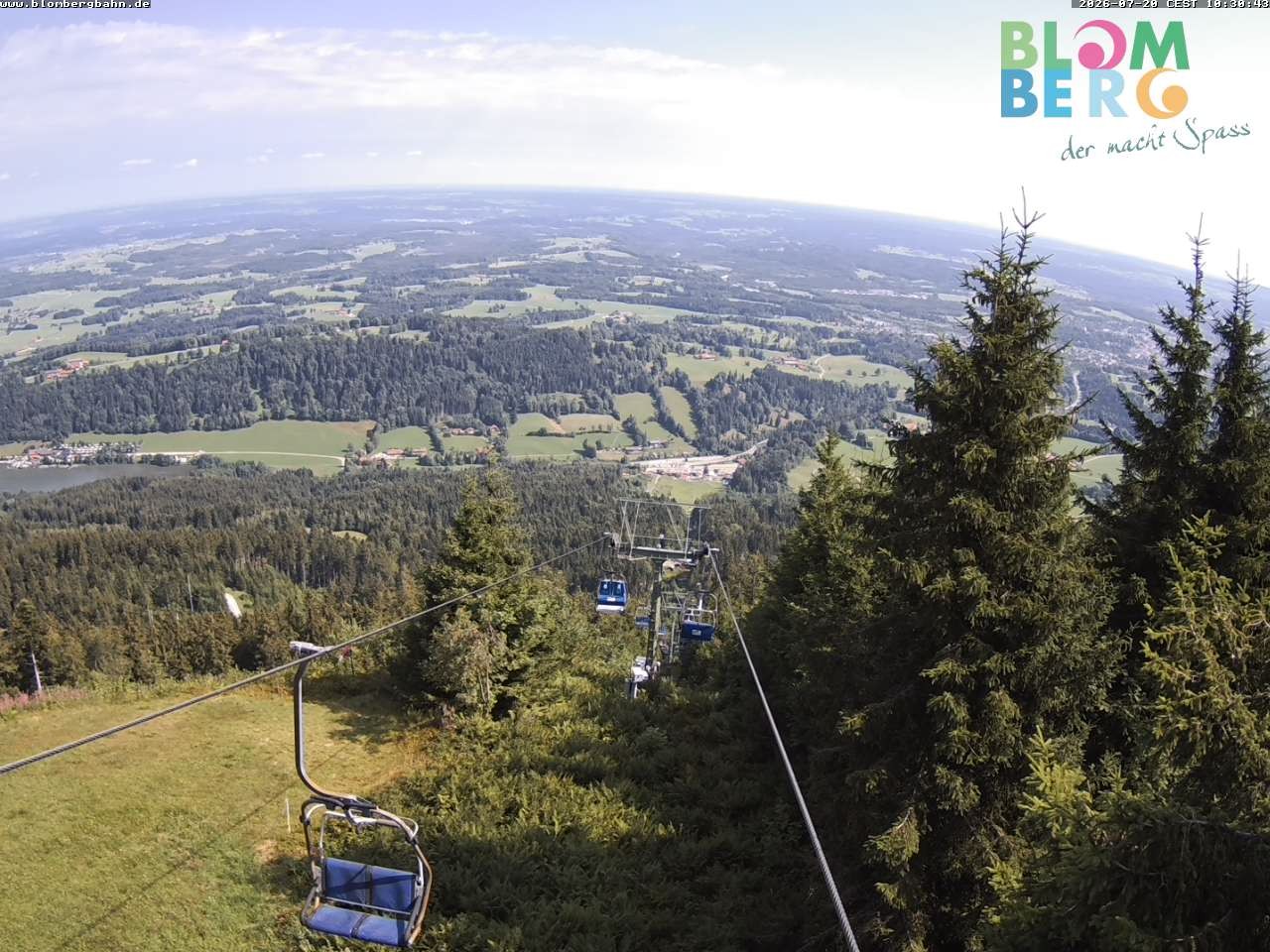 Archived image Webcam Blomberglift (Bavaria)