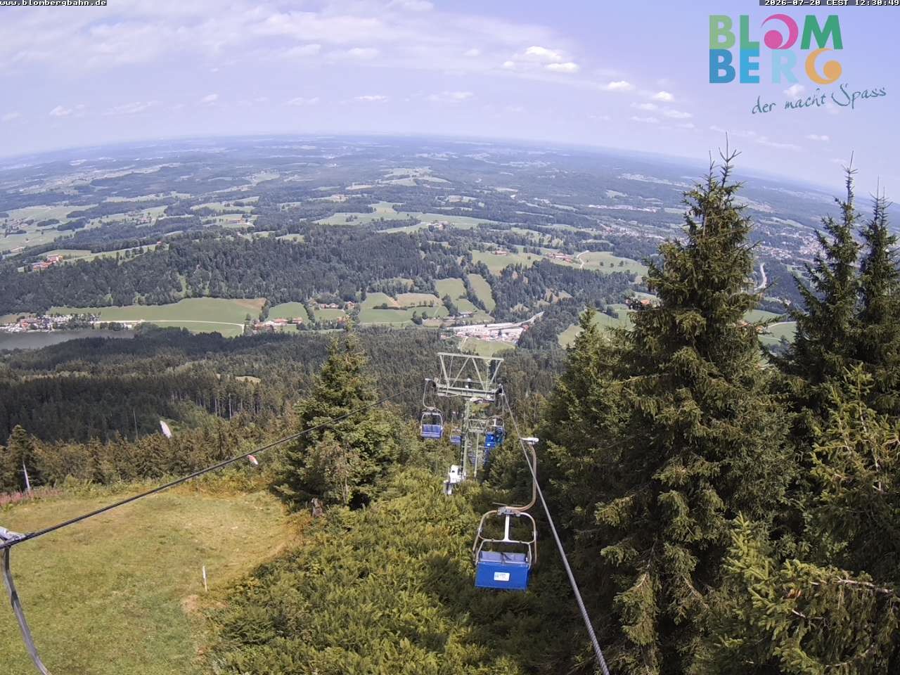 Archived image Webcam Blomberglift (Bavaria)