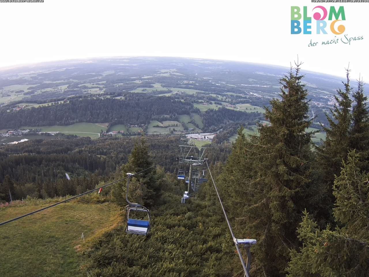 Archived image Webcam Blomberglift (Bavaria)