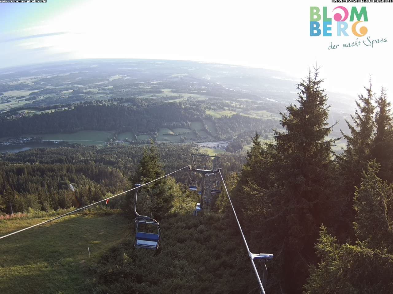 Archiv Foto Webcam Blomberglift (Bayern)