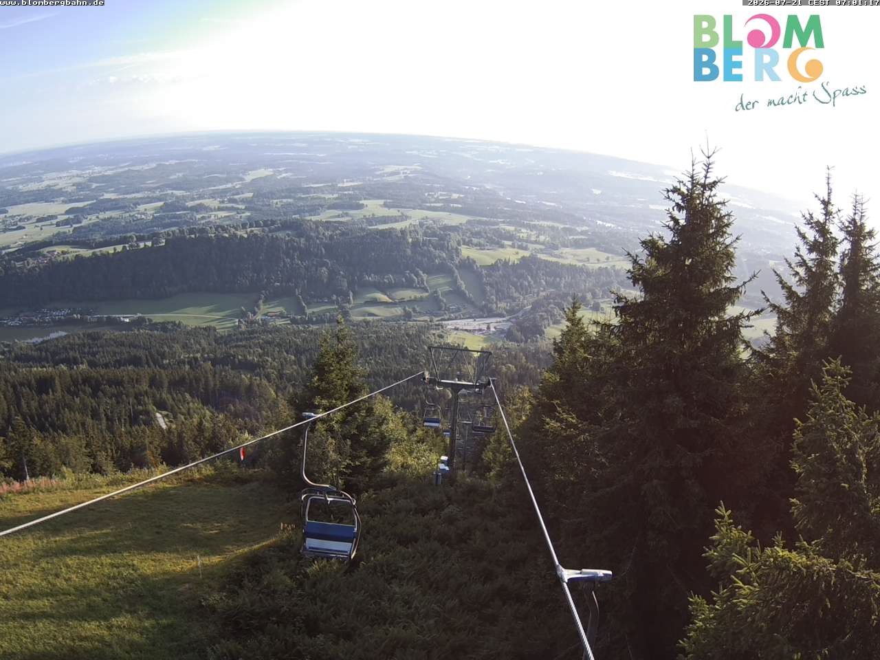Archiv Foto Webcam Blomberglift (Bayern)