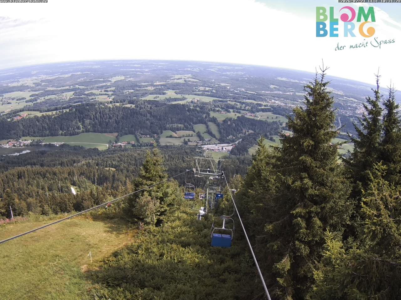 Archiv Foto Webcam Blomberglift (Bayern)