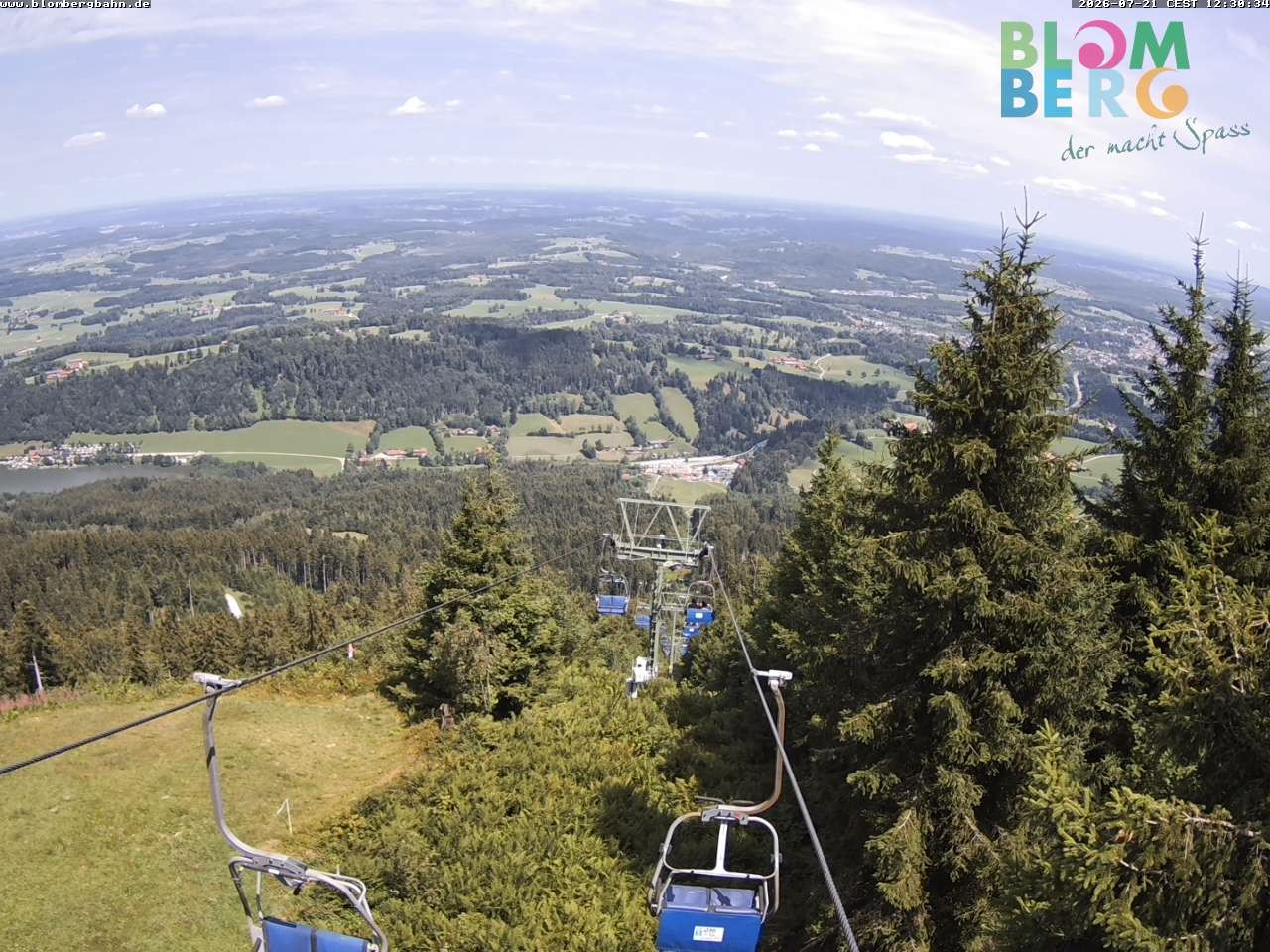 Archiv Foto Webcam Blomberglift (Bayern)