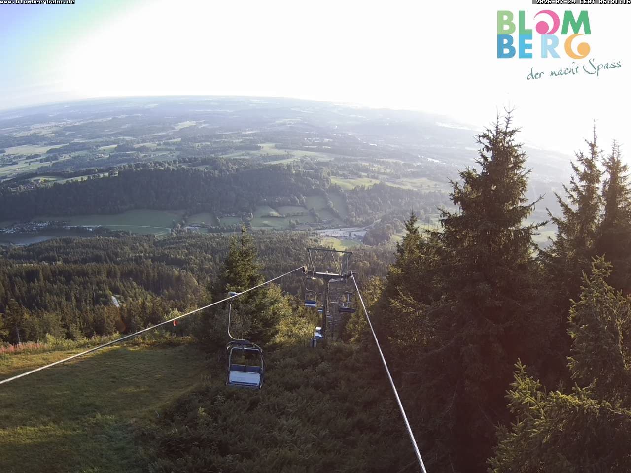 Archiv Foto Webcam Blomberglift (Bayern)
