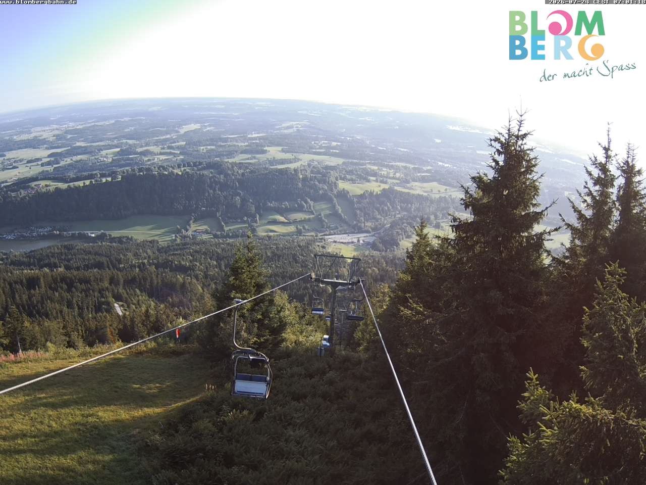 Archiv Foto Webcam Blomberglift (Bayern)