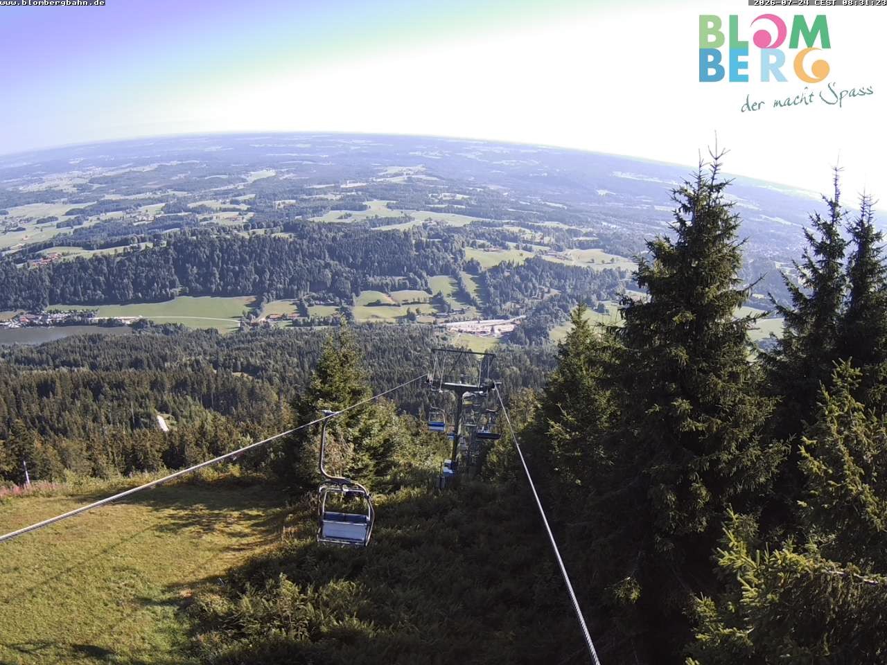 Archiv Foto Webcam Blomberglift (Bayern)