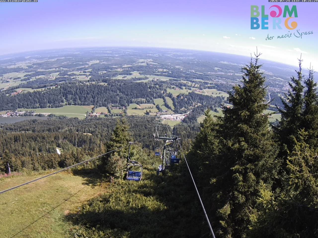 Archiv Foto Webcam Blomberglift (Bayern)