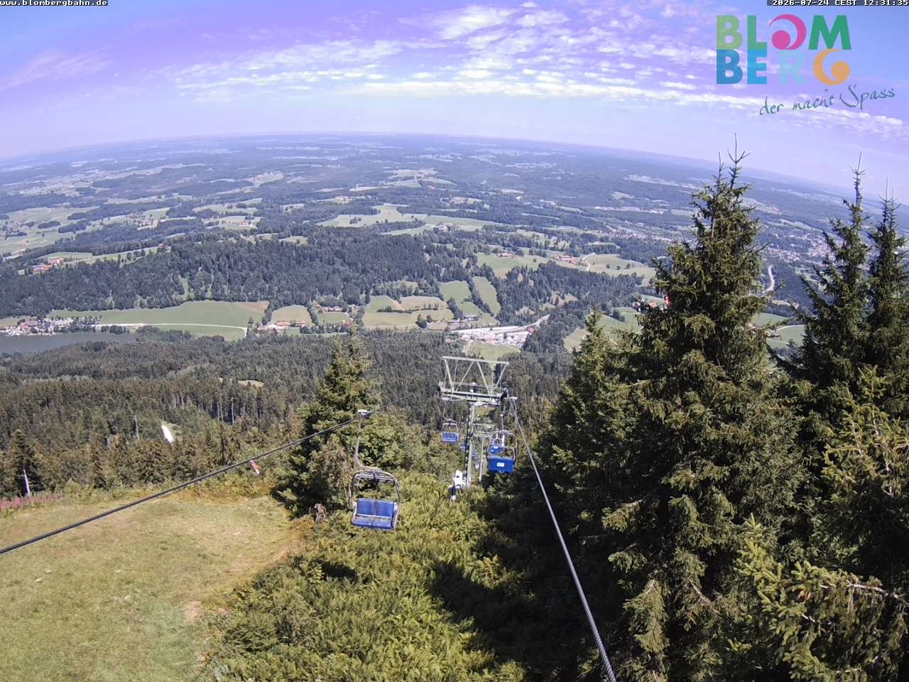 Archived image Webcam Blomberglift (Bavaria)