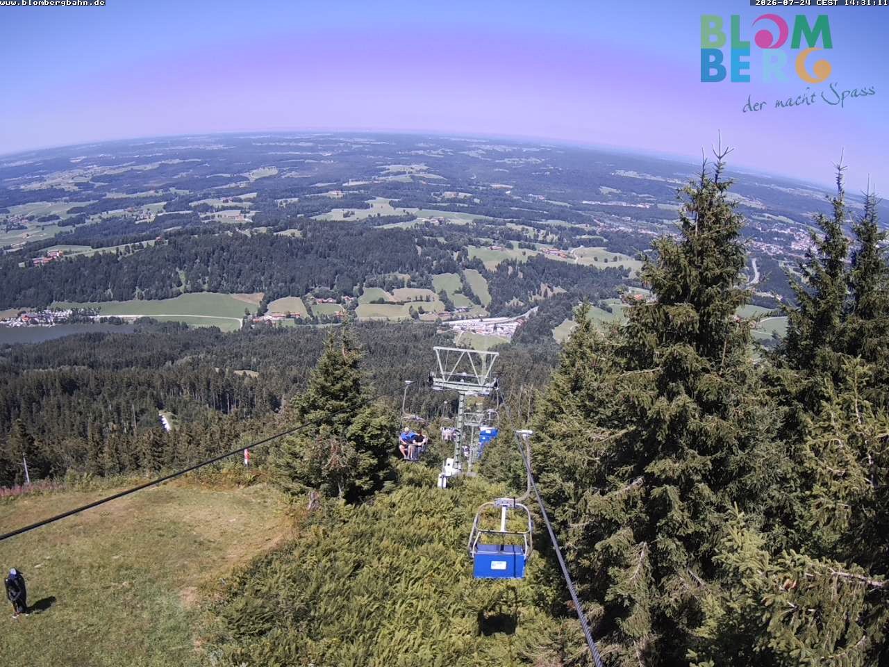 Archived image Webcam Blomberglift (Bavaria)